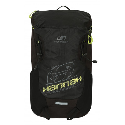 Uni camping backpack RAVEN 28 anthracite (lime green tp)