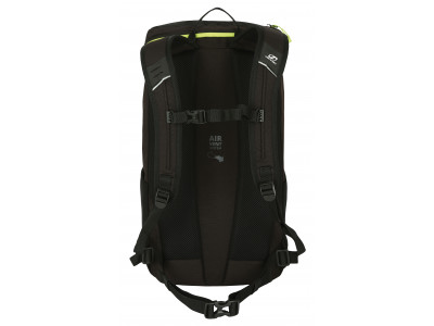Uni camping backpack RAVEN 28 anthracite (lime green tp)
