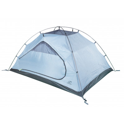 Camping tent COVERT 3 WS mandarin red/dark shadow 2