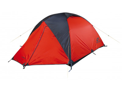 Camping tent COVERT 3 WS mandarin red/dark shadow