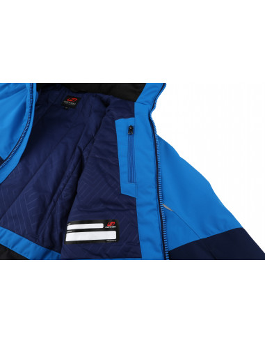 Kids insulated jacket KIGALI JR directoire blue/estate blue