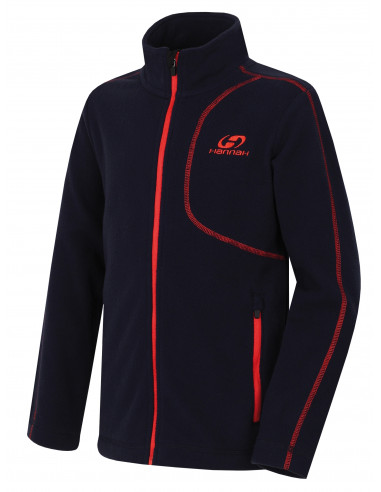 Kids midlayer HOBART JR blue nights (red)
