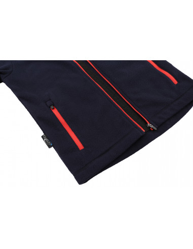 Kids midlayer HOBART JR blue nights (red)