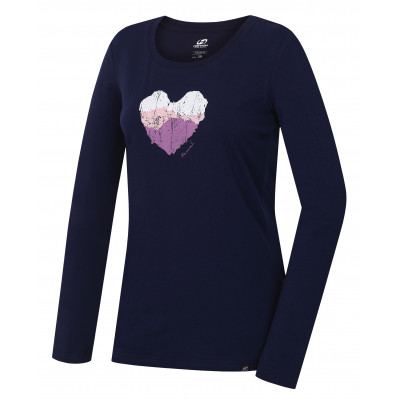 Ladies city T-shirt ILEN black iris