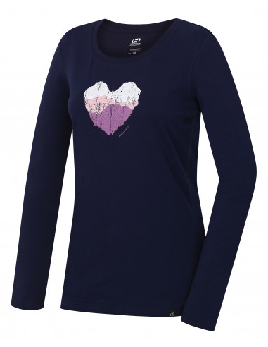 Ladies city T-shirt ILEN black iris