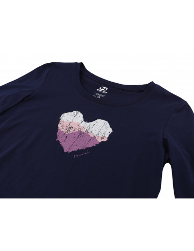 Ladies city T-shirt ILEN black iris