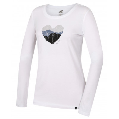 Ladies city T-shirt ILEN snow white