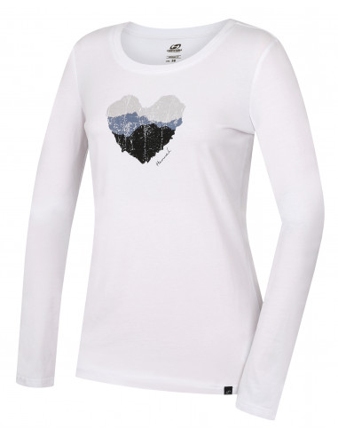 Ladies city T-shirt ILEN snow white