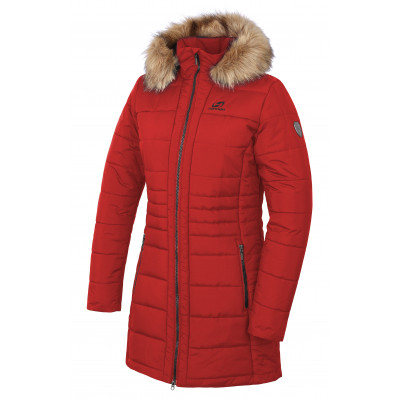 Ladies insulated city jacket MEX high risk red
