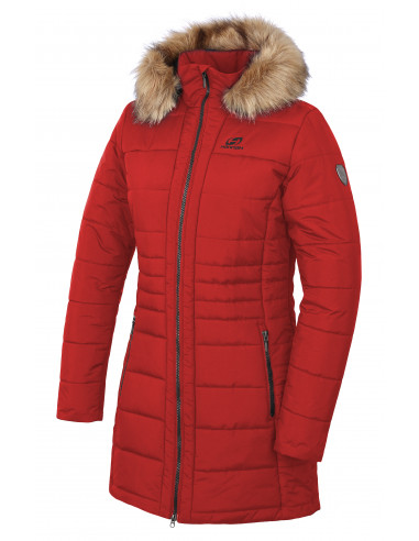 Ladies insulated city jacket MEX high risk red