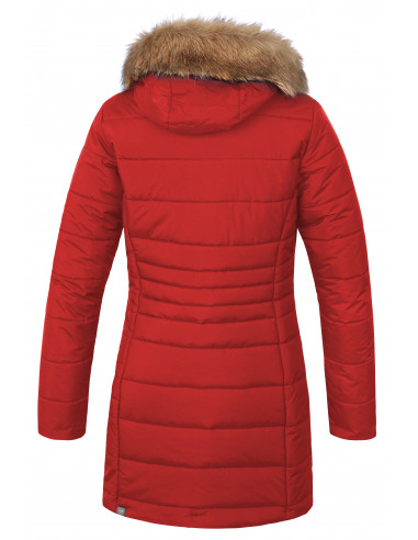 Ladies insulated city jacket MEX high risk red