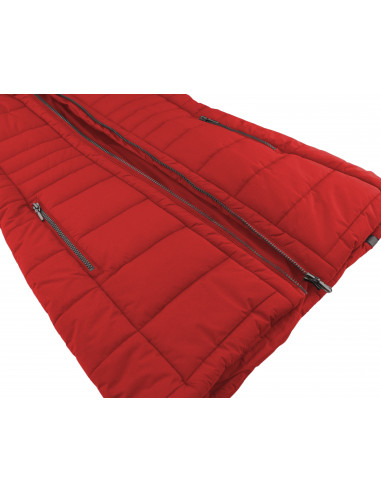Ladies insulated city jacket MEX high risk red