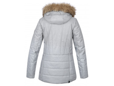 Ladies insulated city jacket OMAHA light gray mel