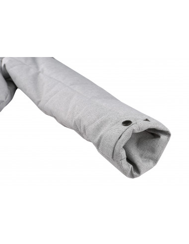 Ladies insulated city jacket OMAHA light gray mel