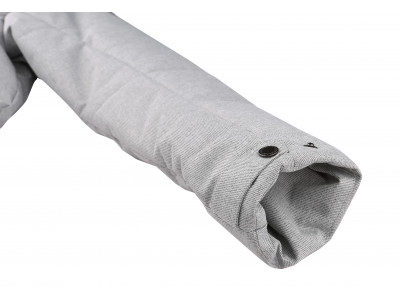 Ladies insulated city jacket OMAHA light gray mel