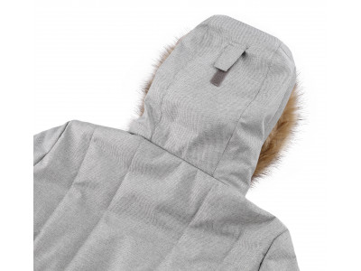 Ladies insulated city jacket OMAHA light gray mel