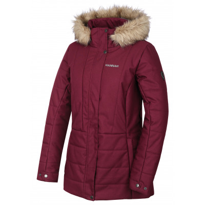 Ladies insulated city jacket OMAHA purple mel