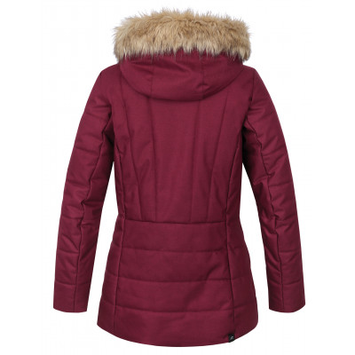 Ladies insulated city jacket OMAHA purple mel 2