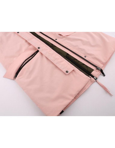 Ladies insulated city jacket SCALA seashell pink