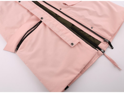 Ladies insulated city jacket SCALA seashell pink