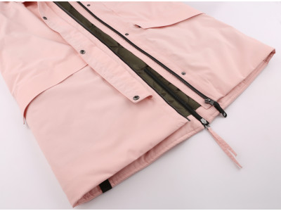 Ladies insulated city jacket SCALA seashell pink