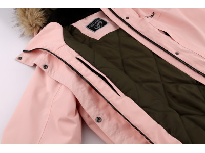 Ladies insulated city jacket SCALA seashell pink