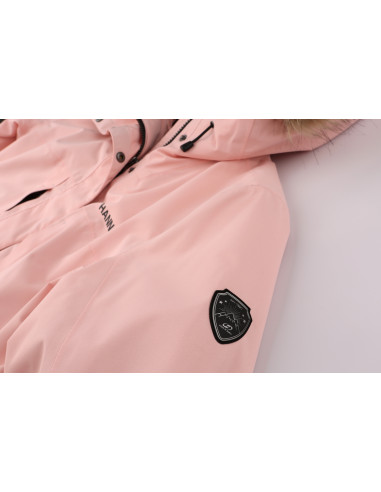 Ladies insulated city jacket SCALA seashell pink
