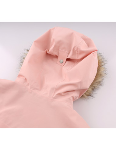 Ladies insulated city jacket SCALA seashell pink