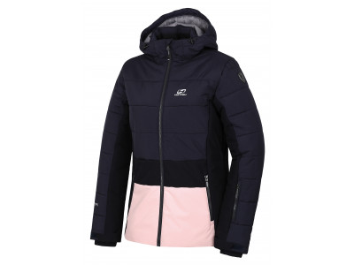 Ladies insulated snowsport jacket MARILYN blue nights/seashell pink