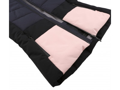 Ladies insulated snowsport jacket MARILYN blue nights/seashell pink