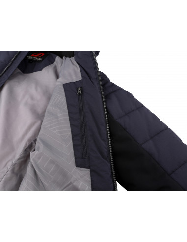 Ladies insulated snowsport jacket MARILYN blue nights/seashell pink