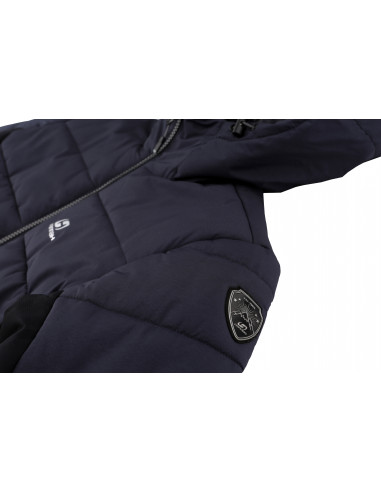 Ladies insulated snowsport jacket MARILYN blue nights/seashell pink