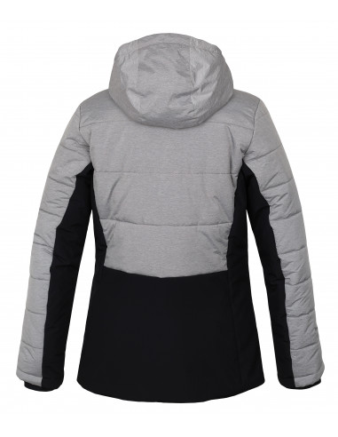 Ladies insulated snowsport jacket MARILYN drizzle/iron gate