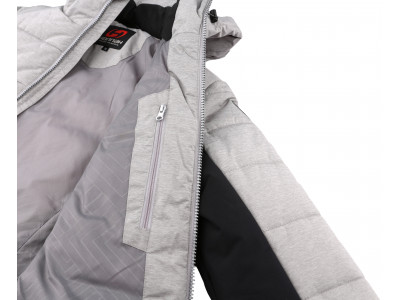 Ladies insulated snowsport jacket MARILYN drizzle/iron gate