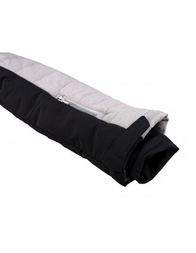 Ladies insulated snowsport jacket MARILYN drizzle/iron gate