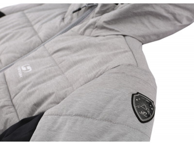 Ladies insulated snowsport jacket MARILYN drizzle/iron gate