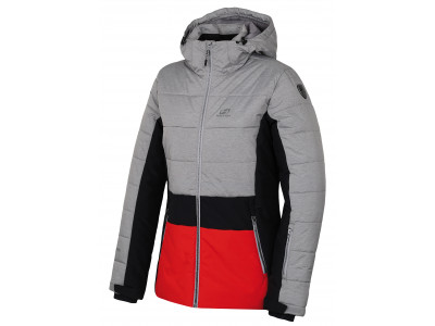 Ladies insulated snowsport jacket MARILYN drizzle/molten lava
