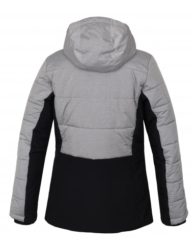 Ladies insulated snowsport jacket MARILYN drizzle/molten lava