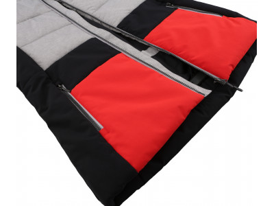 Ladies insulated snowsport jacket MARILYN drizzle/molten lava