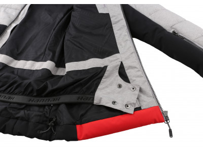 Ladies insulated snowsport jacket MARILYN drizzle/molten lava