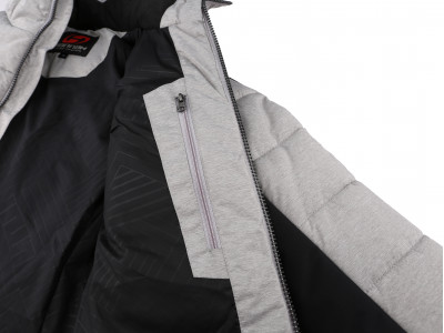 Ladies insulated snowsport jacket MARILYN drizzle/molten lava