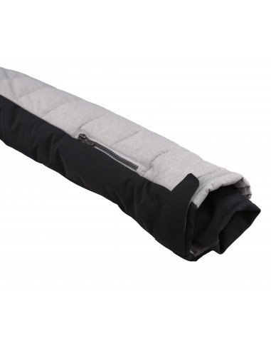 Ladies insulated snowsport jacket MARILYN drizzle/molten lava