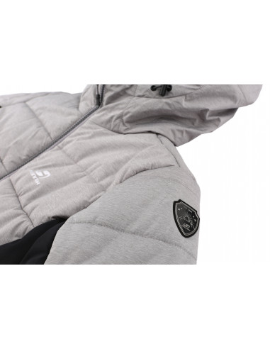 Ladies insulated snowsport jacket MARILYN drizzle/molten lava
