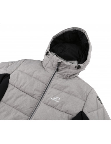 Ladies insulated snowsport jacket MARILYN drizzle/molten lava