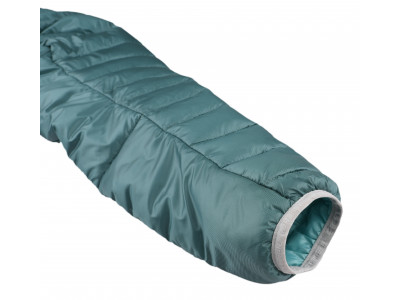 Ladies insulated trekking jacket DEBBY aqua stripe