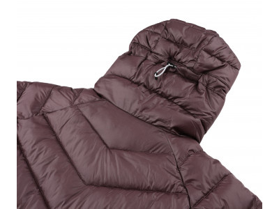 Ladies insulated trekking jacket DEBBY purple stripe