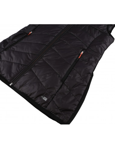 Ladies insulated vest TASSANA anthracite