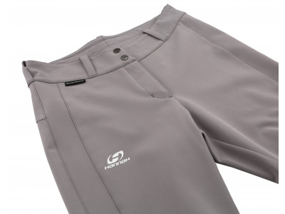 Ladies snowsport softshell bikses ILIA frost gray