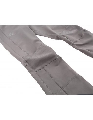 Ladies snowsport softshell bikses ILIA frost gray