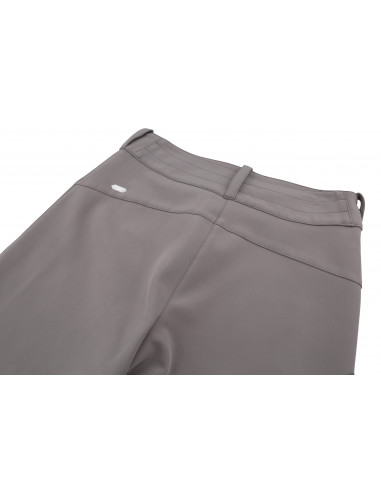 Ladies snowsport softshell bikses ILIA frost gray